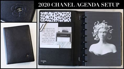 chanel planner 2020|2020 CHANEL PLANNER SETUP .